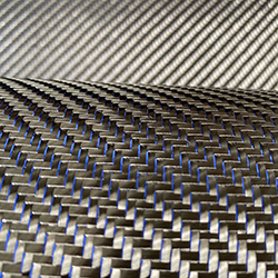 metal wire blue&silver twill carbon fiber fabric.jpg